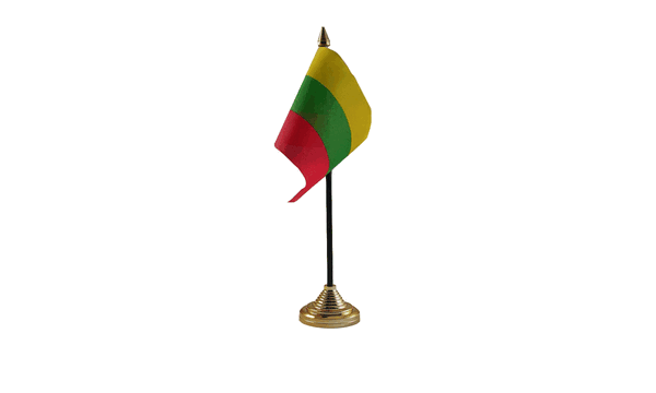 Lithuania Table Flags